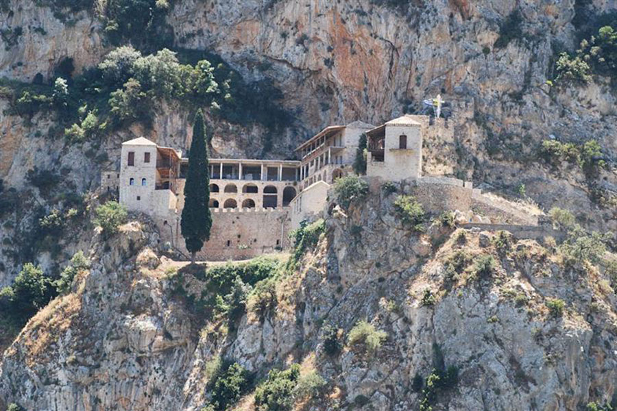 Monastery Prodromos Kastri Arkadias